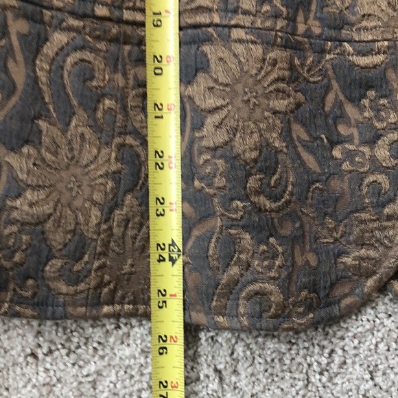 Chico’s Brocade Gold Jacket - Picture 10 of 12